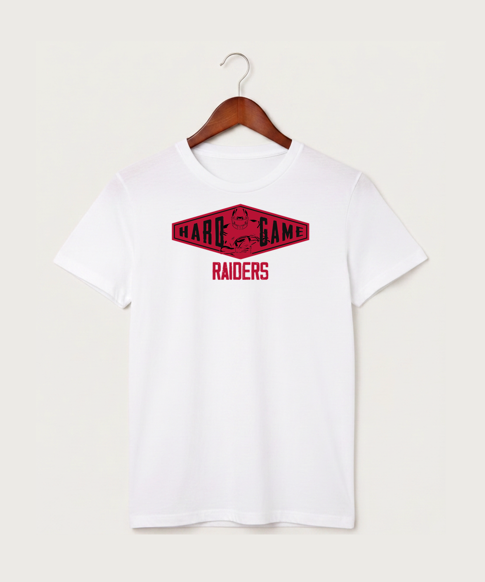 Mille Lacs High School Football (Boys) - White T-Shirt - Full Front