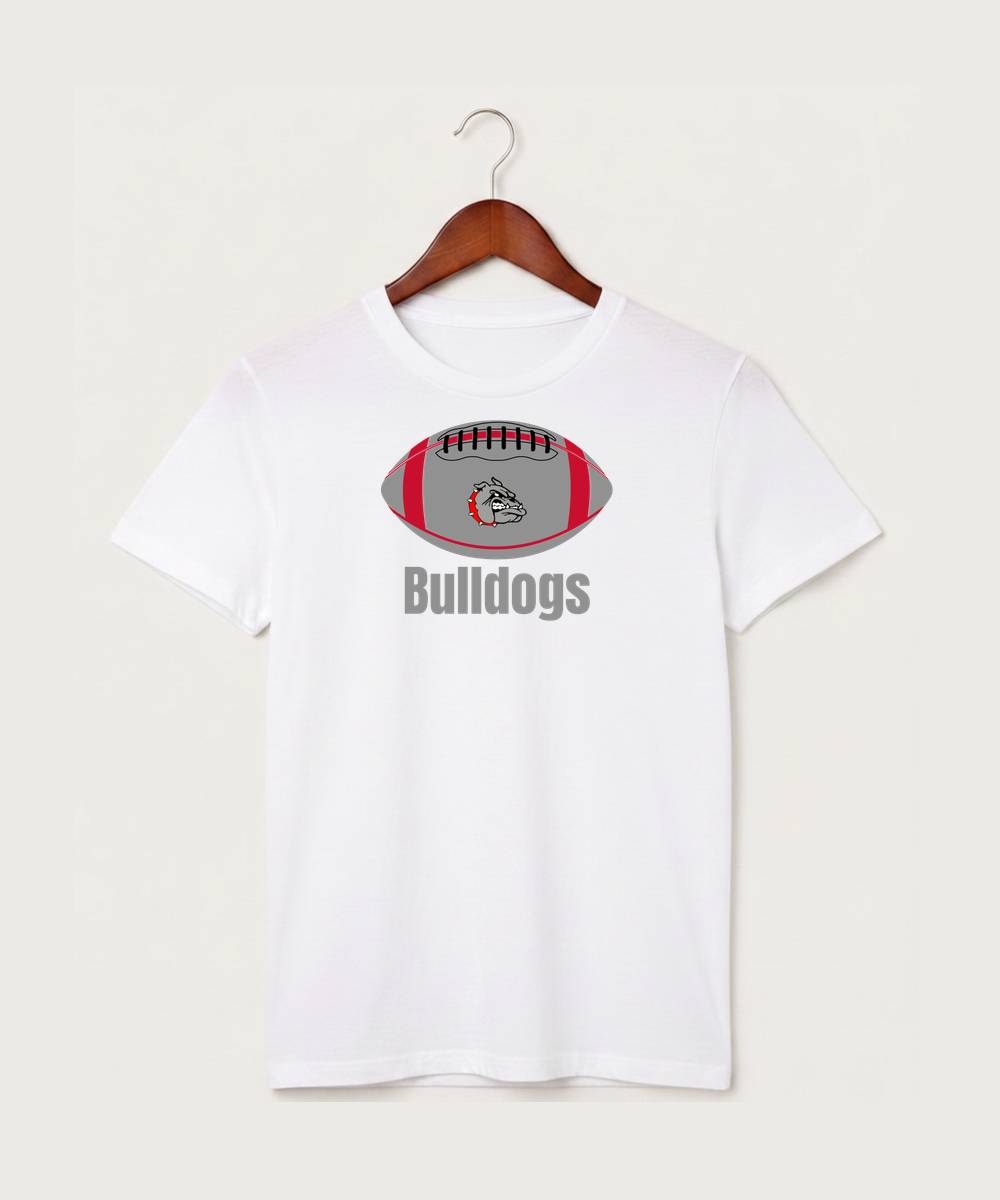 Otter Tail Central Football (Boys) - White T-Shirt - Full Front