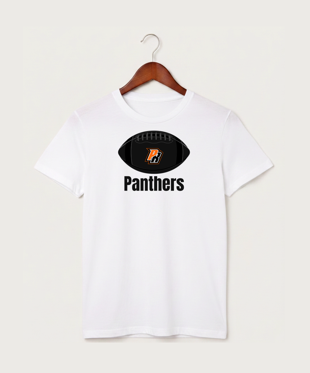 Park Rapids Area High School Football (Boys) - White T-Shirt - Full Front