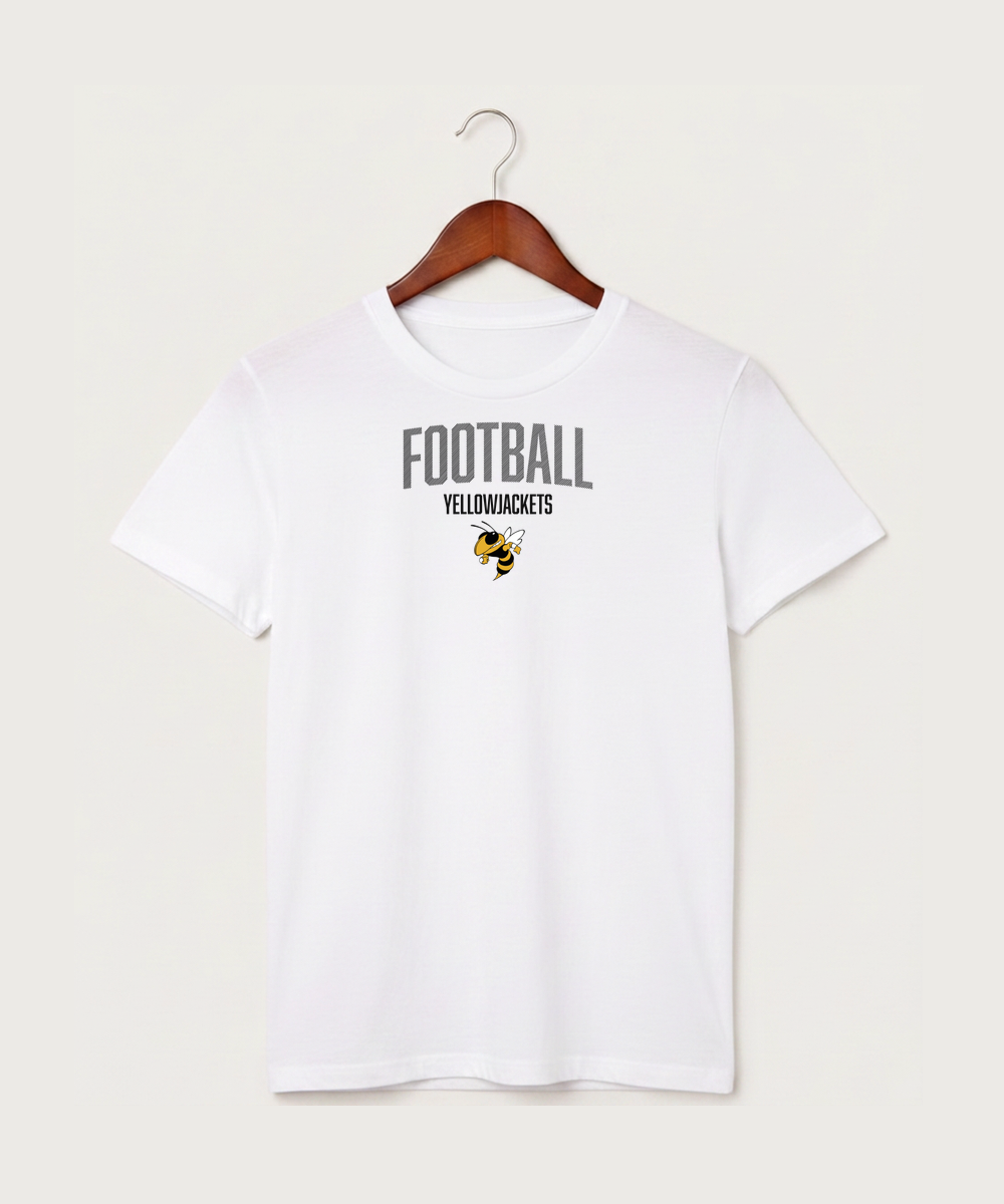 Perham High School Football (Boys) - White T-Shirt - Full Front
