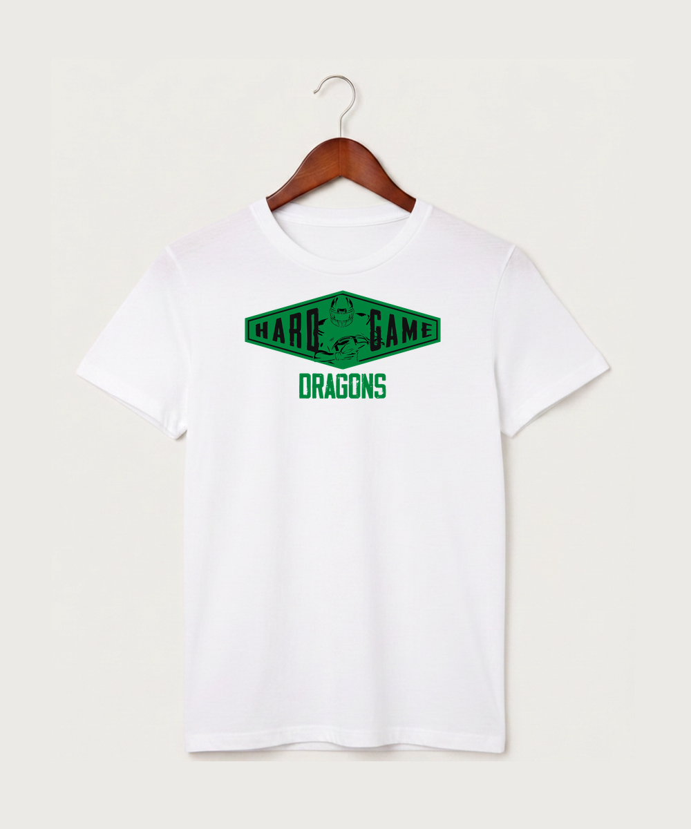 Pine City High School Football (Boys) - White T-Shirt - Full Front