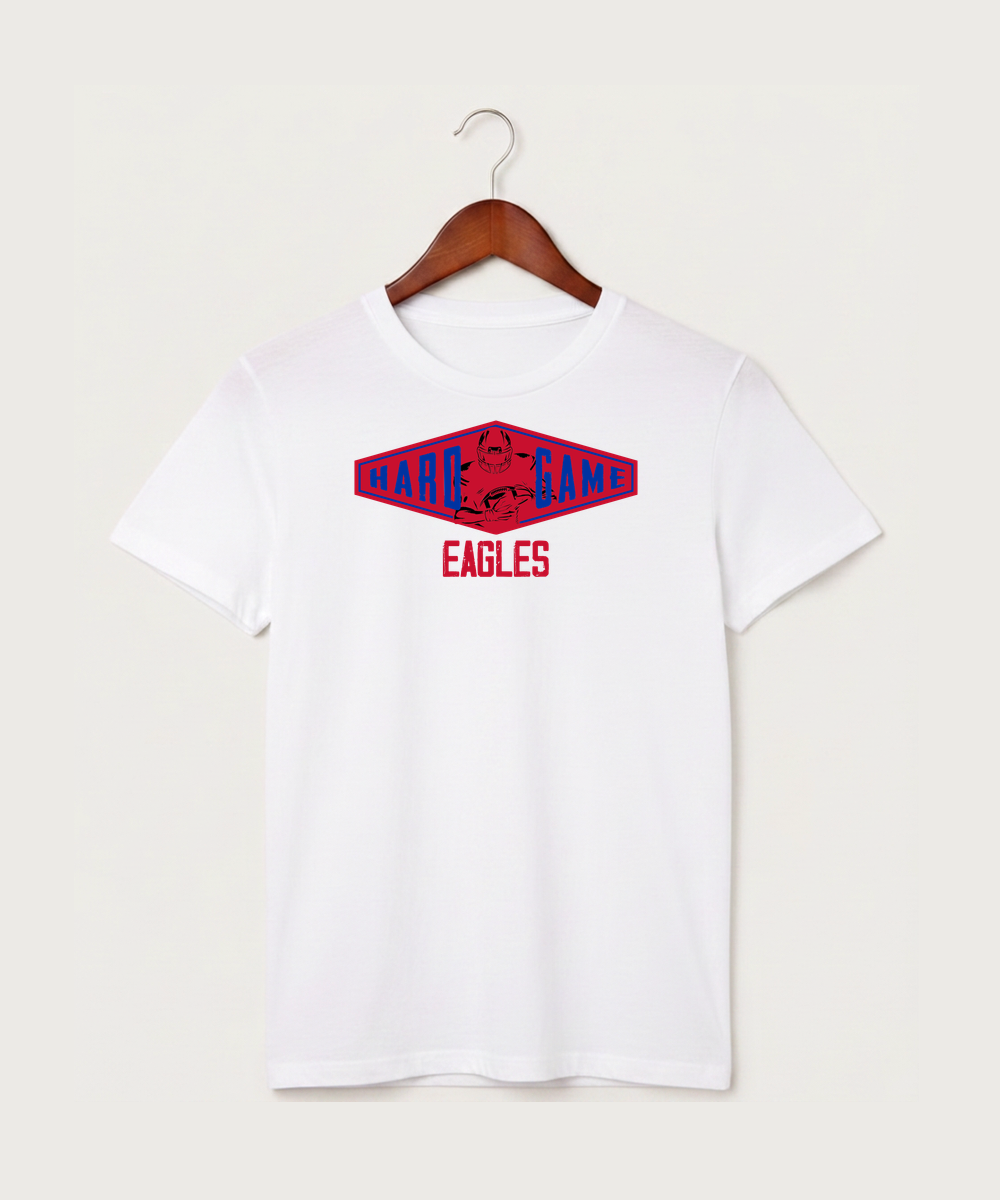 Apollo High School Football (Boys) - White T-Shirt - Full Front