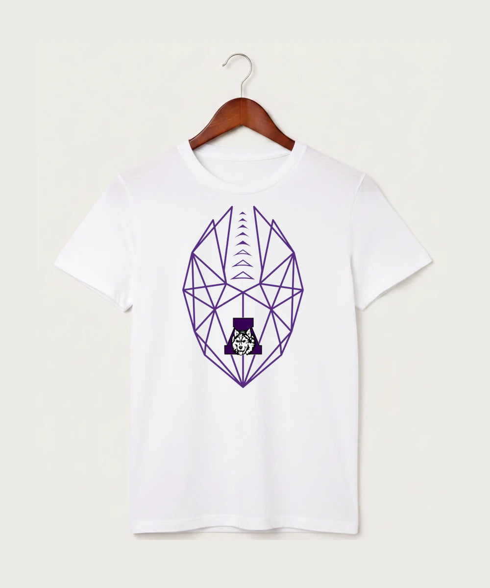 Albany High School Football (Boys) - White T-Shirt - Full Front