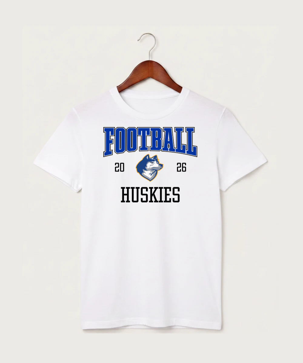 Bigfork Senior High School Football (Boys) - White T-Shirt - Full Front