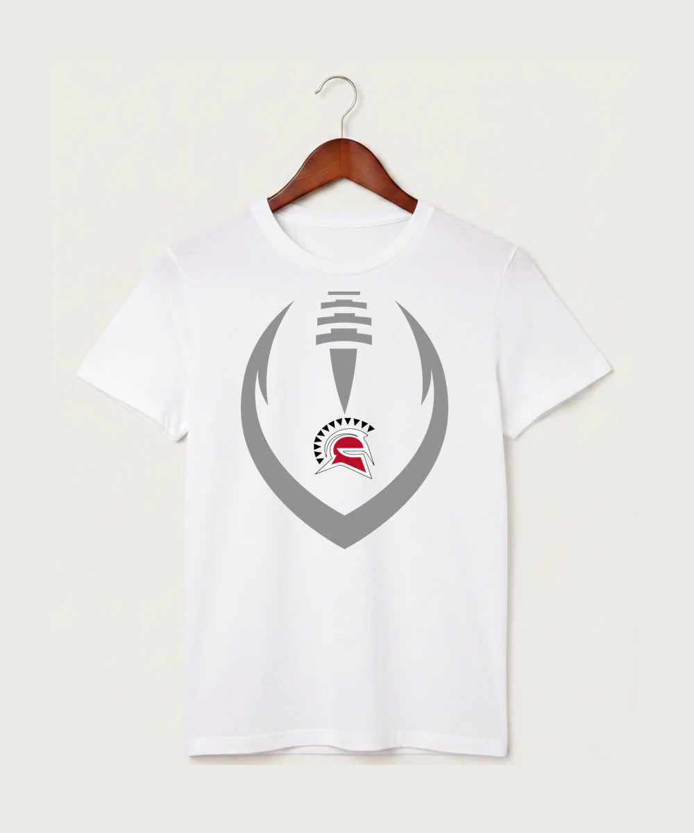 Hancock High School Football (Boys) - White T-Shirt - Full Front