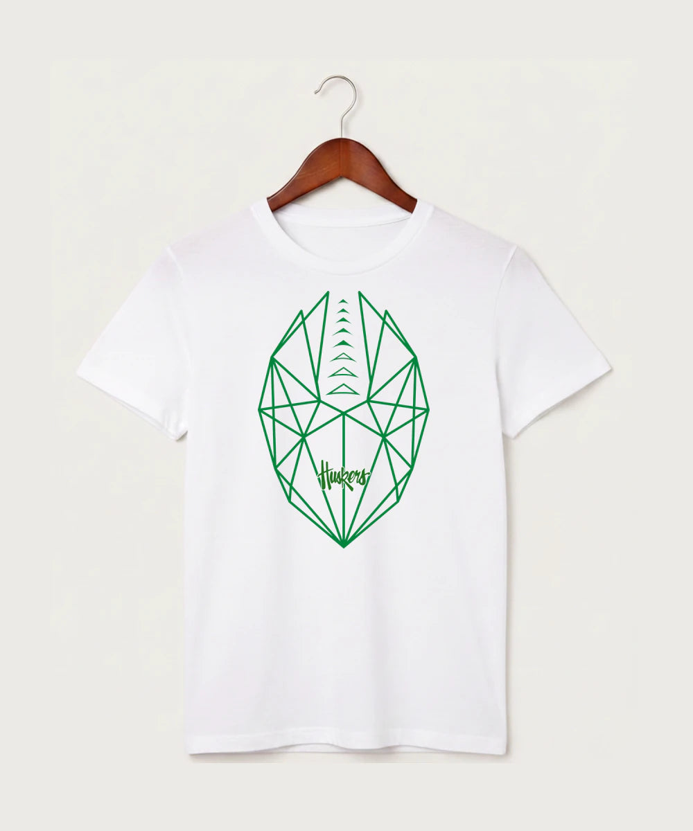 Holdingford High School Football (Boys) - White T-Shirt - Full Front