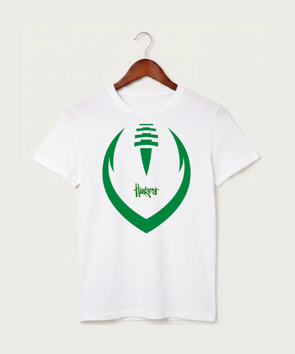Holdingford High School Football (Boys) - White T-Shirt - Full Front