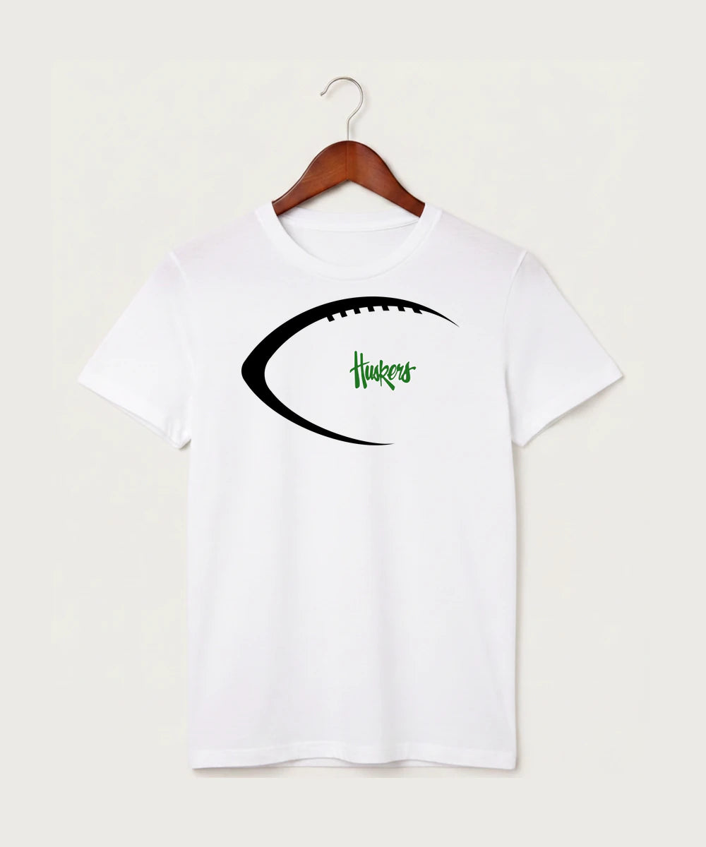 Holdingford High School Football (Boys) - White T-Shirt - Full Front