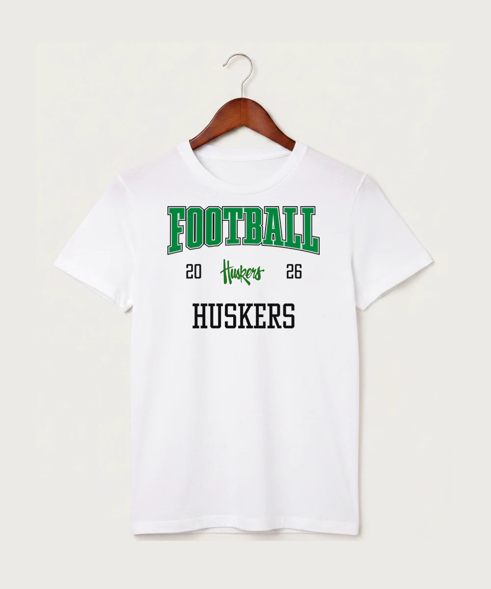 Holdingford High School Football (Boys) - White T-Shirt - Full Front