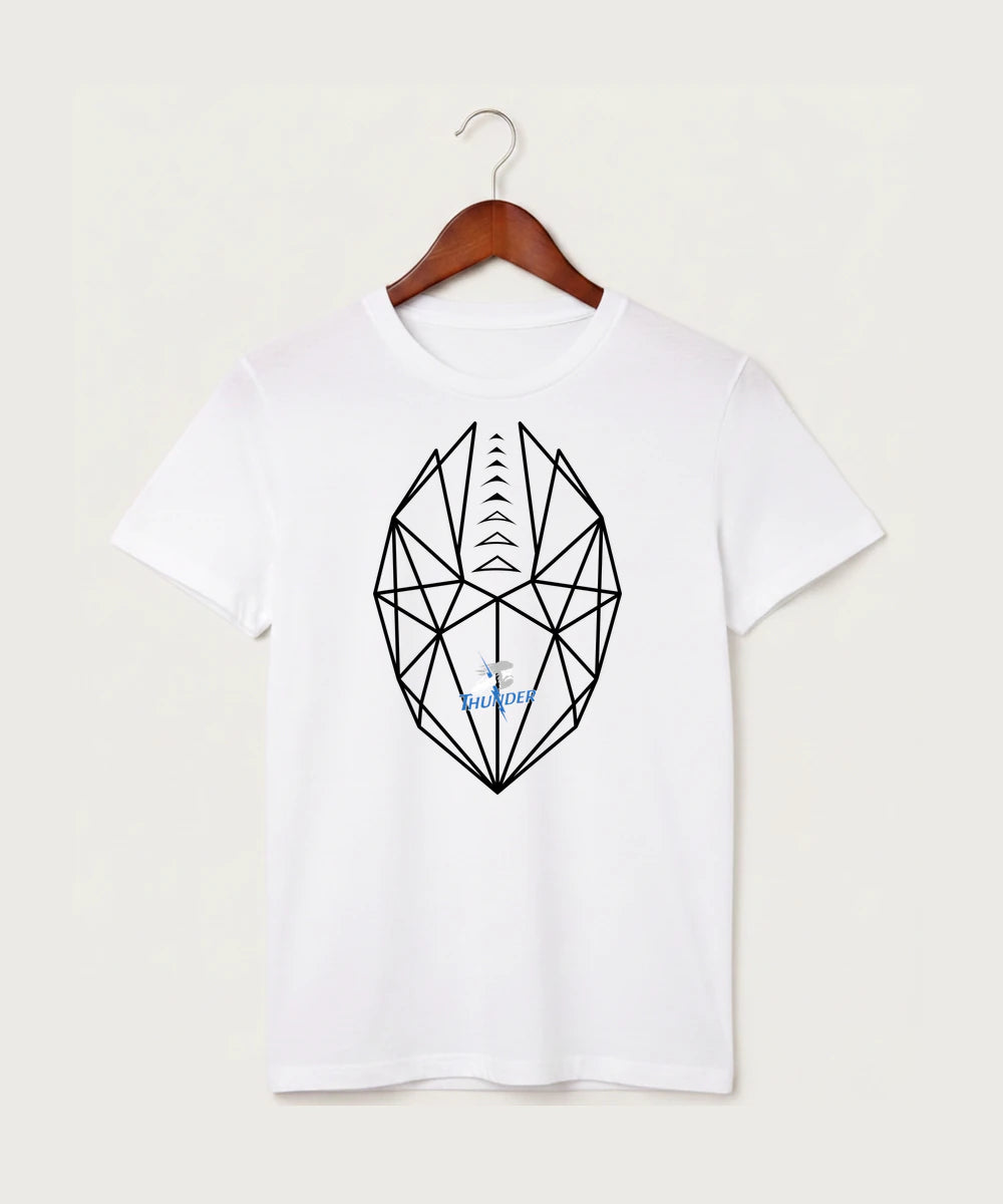 Long Prairie Grey Eagle High School Football (Boys) - White T-Shirt - Full Front