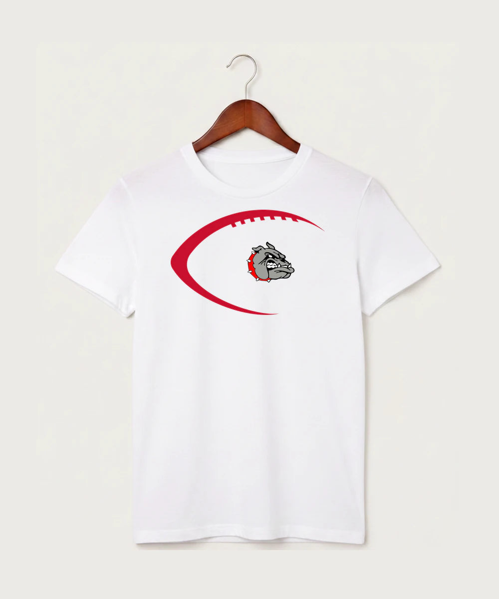 Otter Tail Central Football (Boys) - White T-Shirt - Full Front