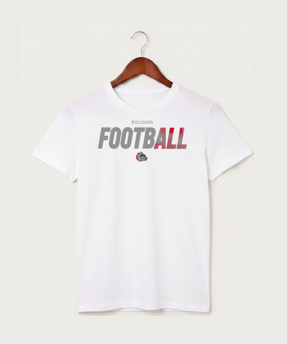 Otter Tail Central Football (Boys) - White T-Shirt - Full Front
