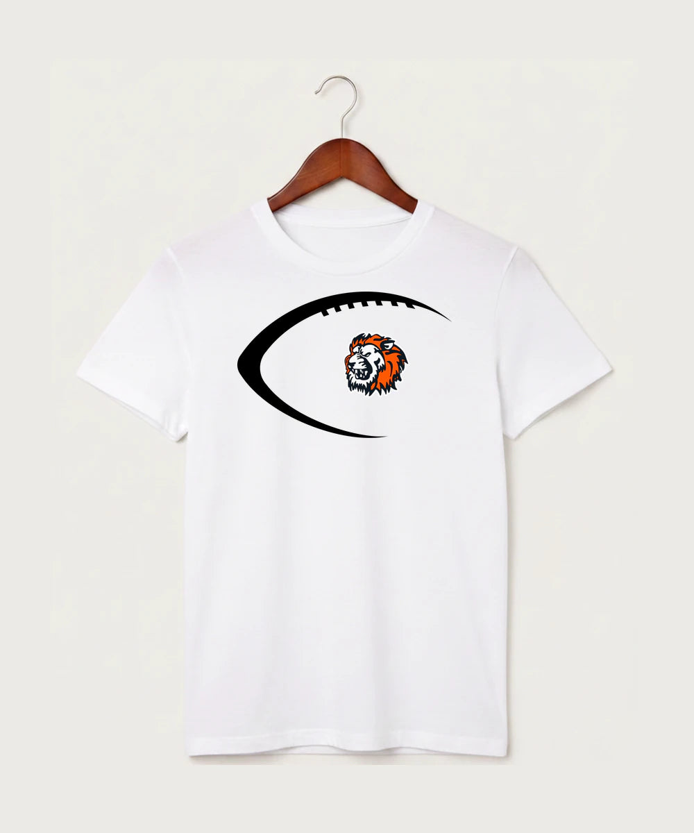 Ogilvie High School Football (Boys) - White T-Shirt - Full Front