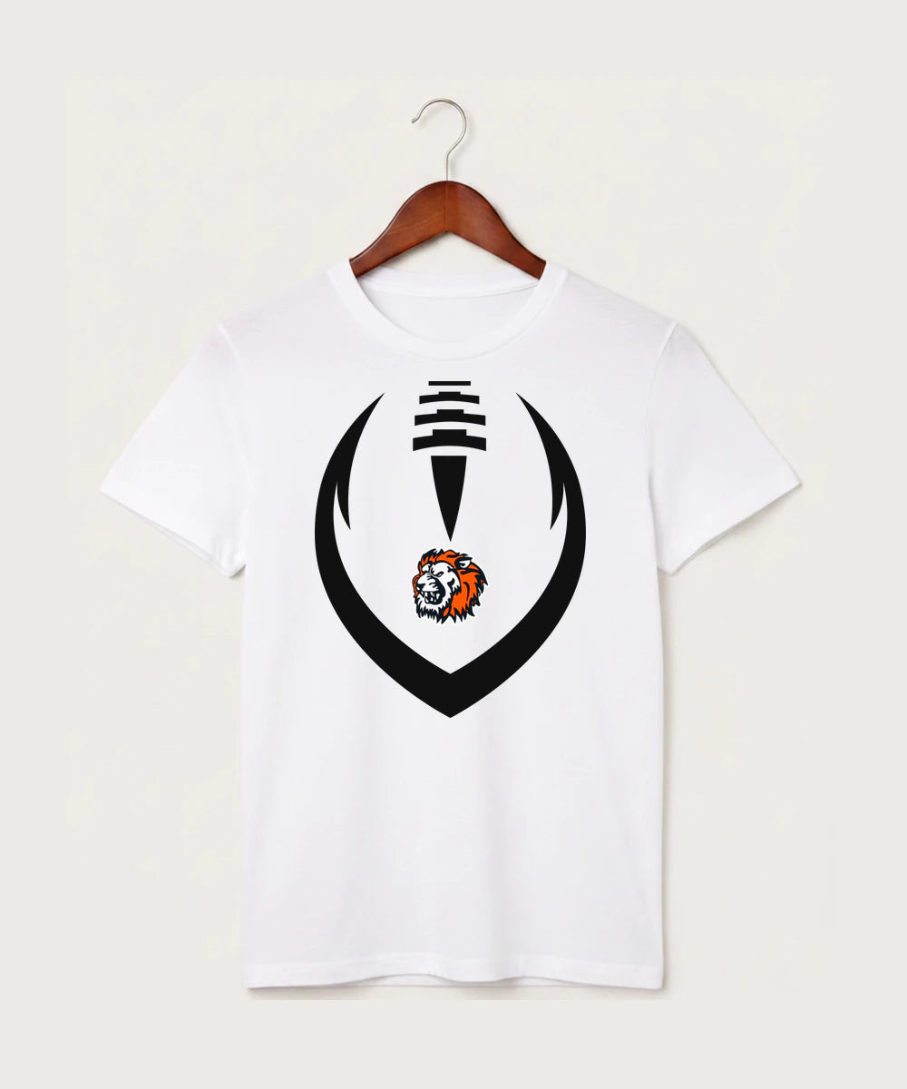 Ogilvie High School Football (Boys) - White T-Shirt - Full Front