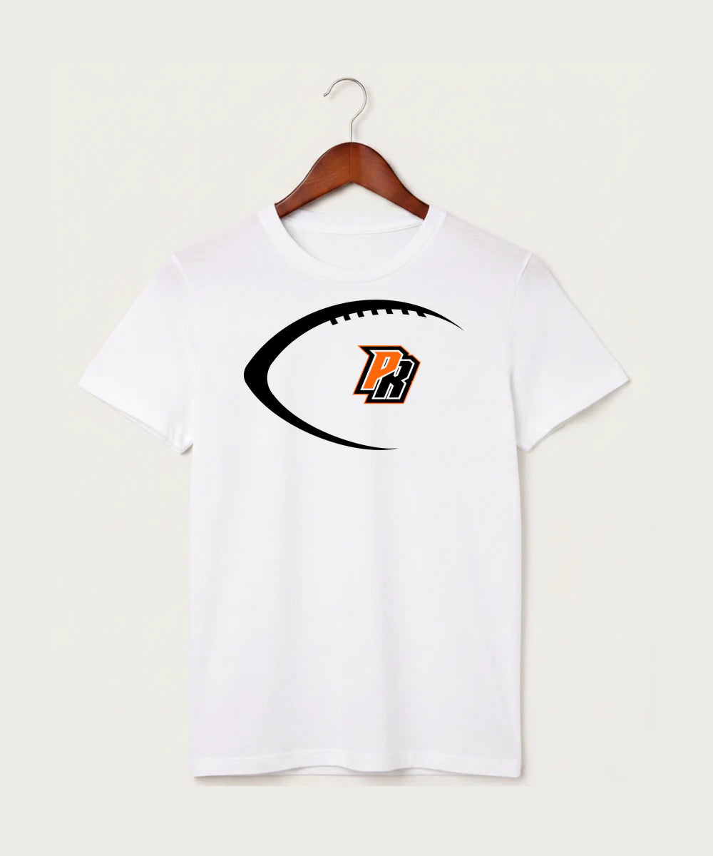 Park Rapids Area High School Football (Boys) - White T-Shirt - Full Front