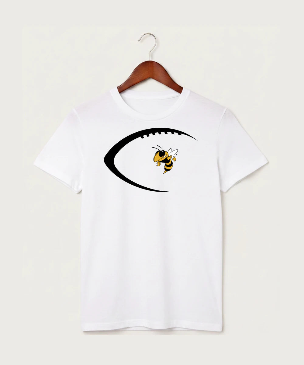 Perham High School Football (Boys) - White T-Shirt - Full Front