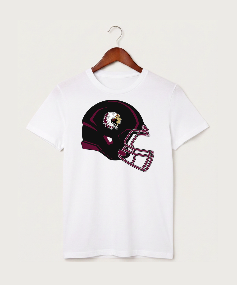 Stockton High School Football - White T-Shirt - Full Front