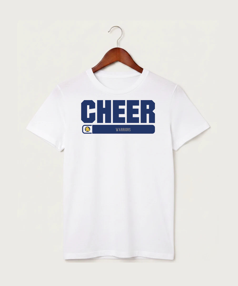 Wausau West High School Cheer - White T-Shirt - Full Front
