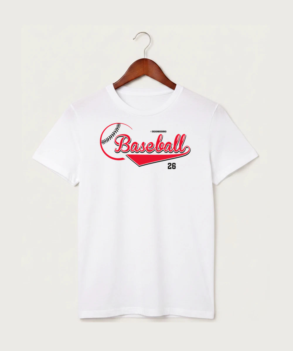 Forreston Baseball - White T-Shirt - Full Front