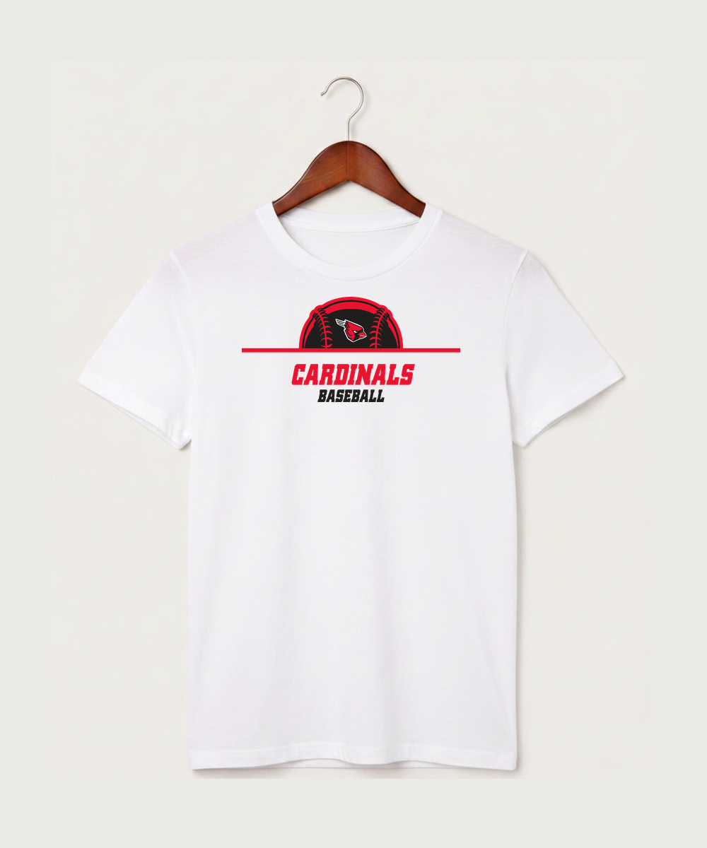 Forreston Baseball - White T-Shirt - Full Front