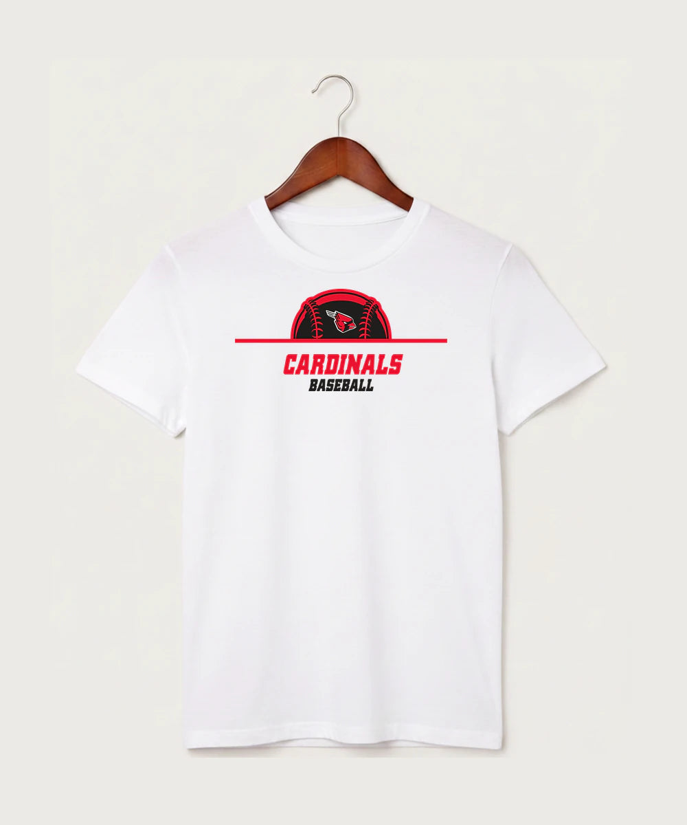 Forreston Baseball - White T-Shirt - Full Front