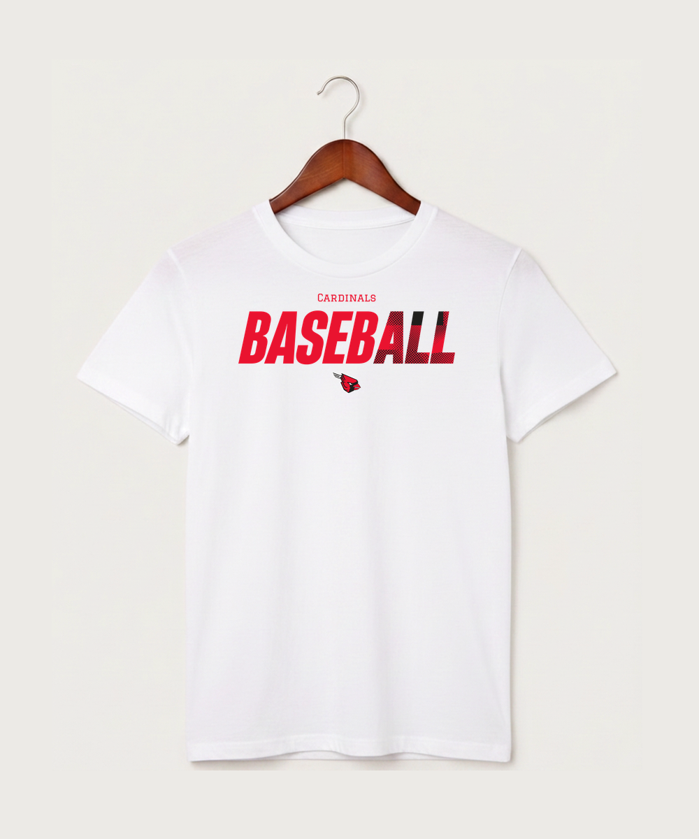 Forreston Baseball - White T-Shirt - Full Front