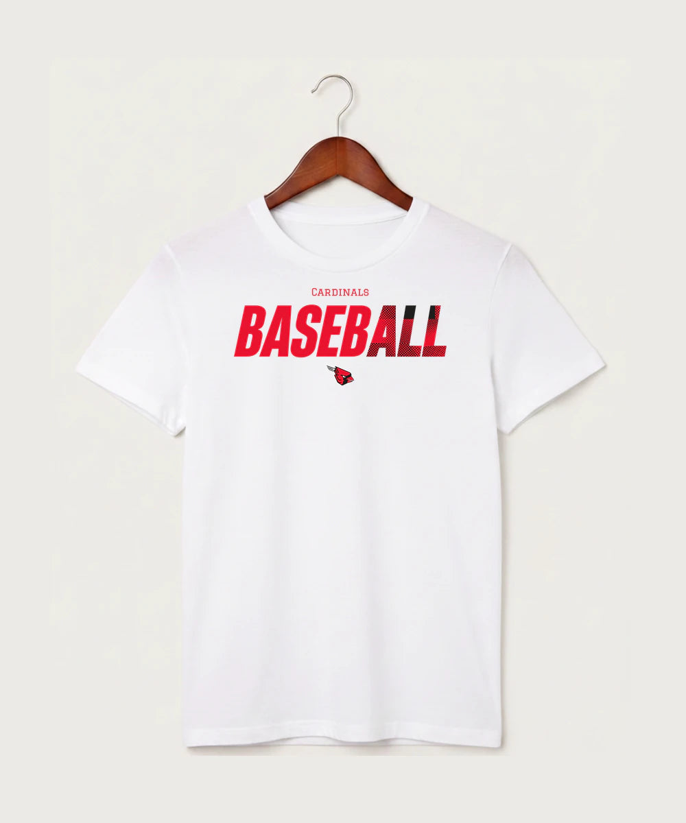 Forreston Baseball - White T-Shirt - Full Front