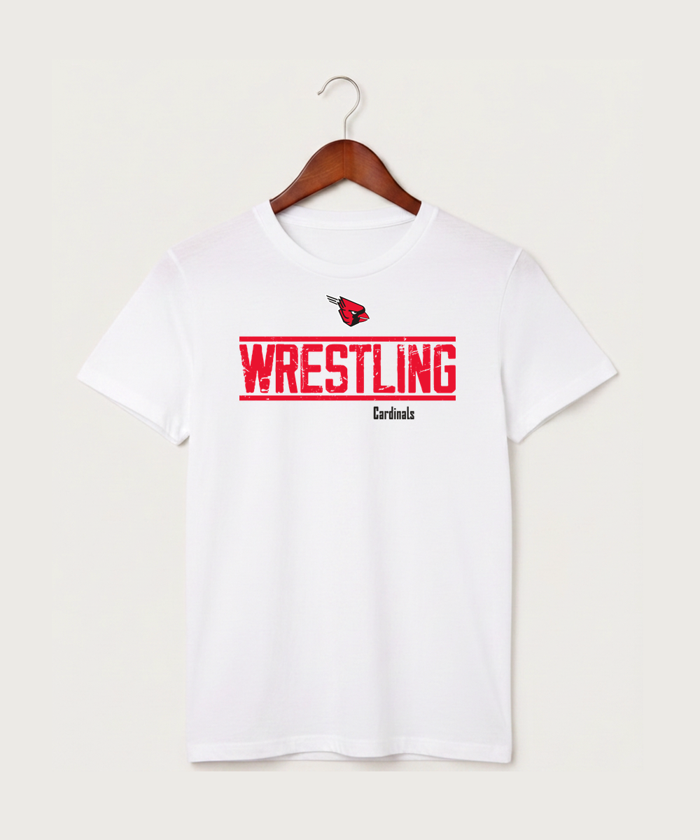 Forreston Wrestling - White T-Shirt - Full Front