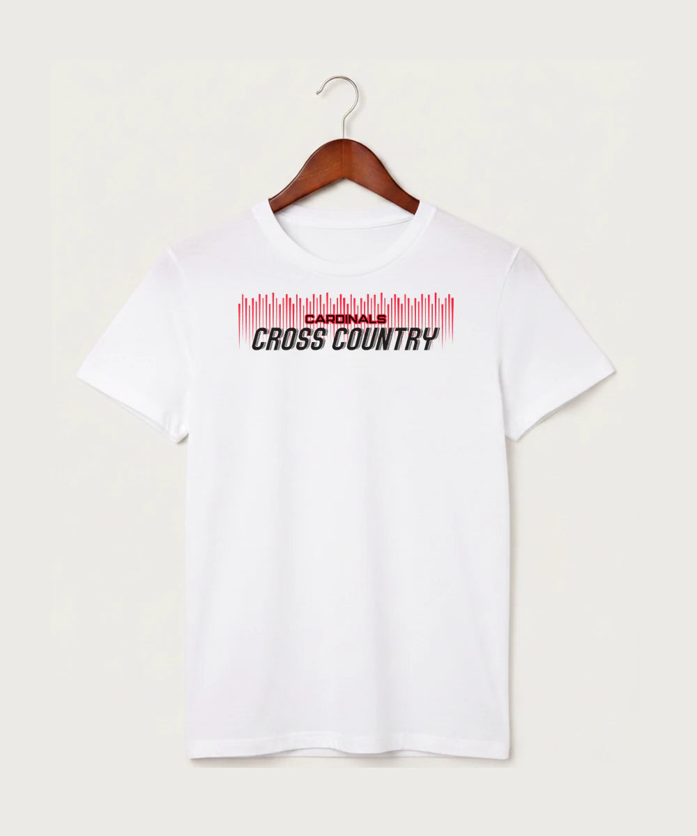 Forreston Cross Country - White T-Shirt - Full Front