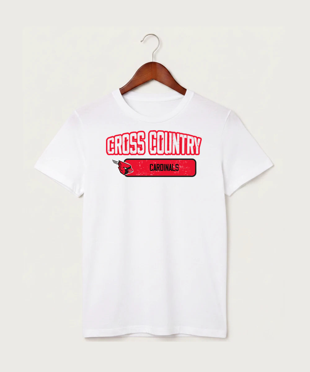 Forreston Cross Country - White T-Shirt - Full Front