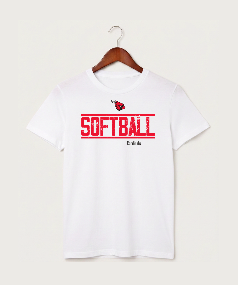 Forreston Softball - White T-Shirt - Full Front