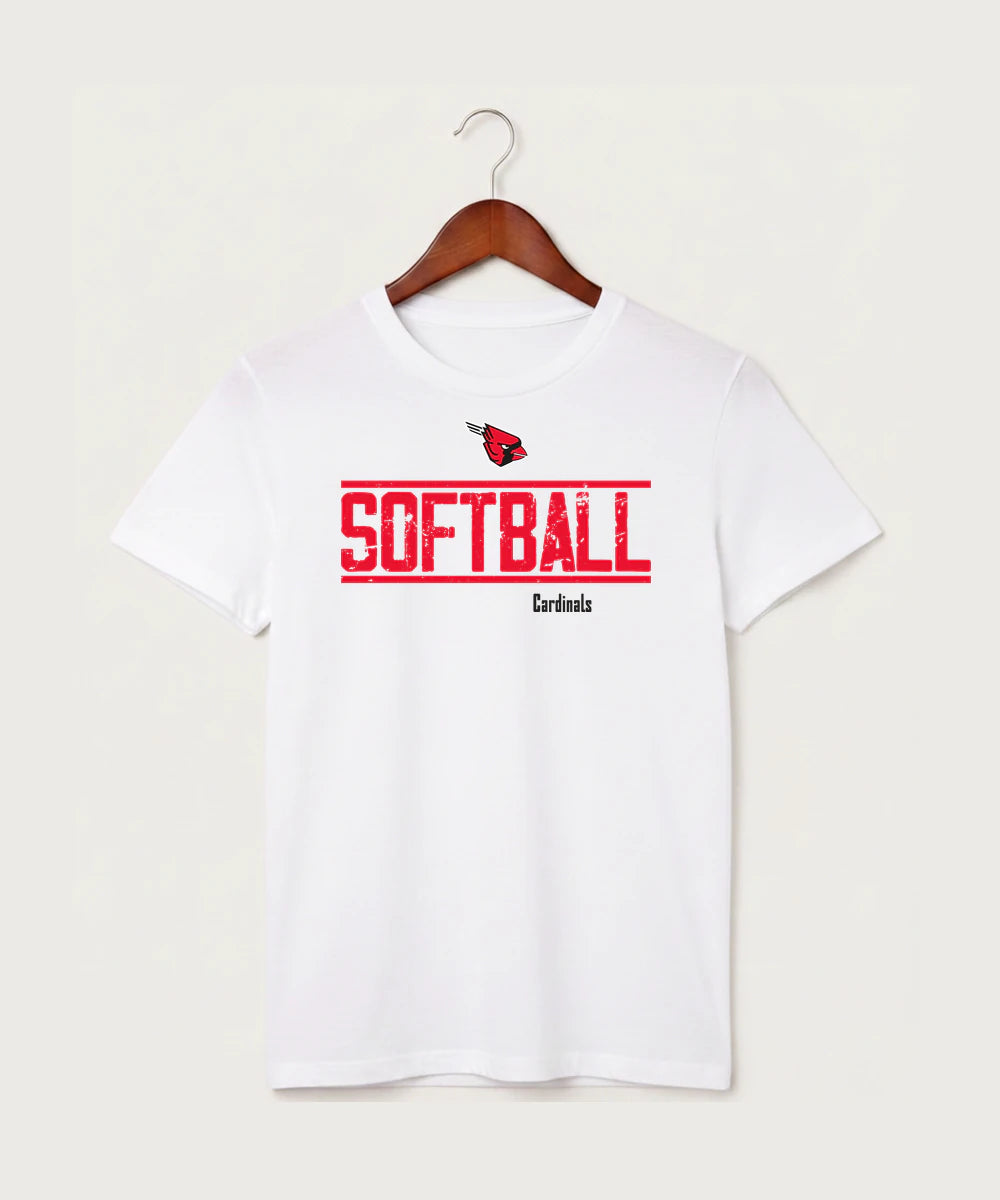 Forreston Softball - White T-Shirt - Full Front