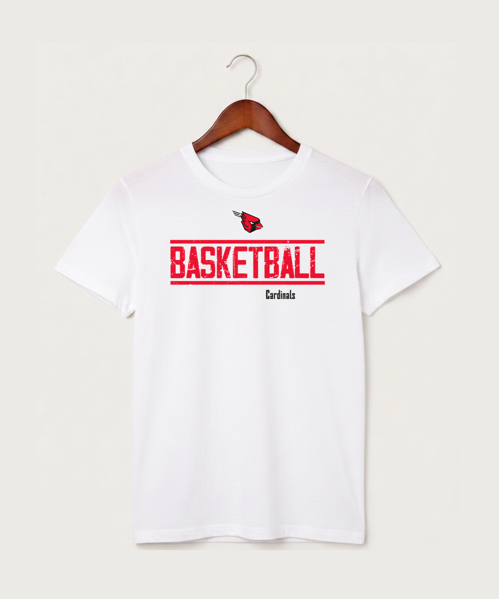 Forreston Basketball - White T-Shirt - Full Front