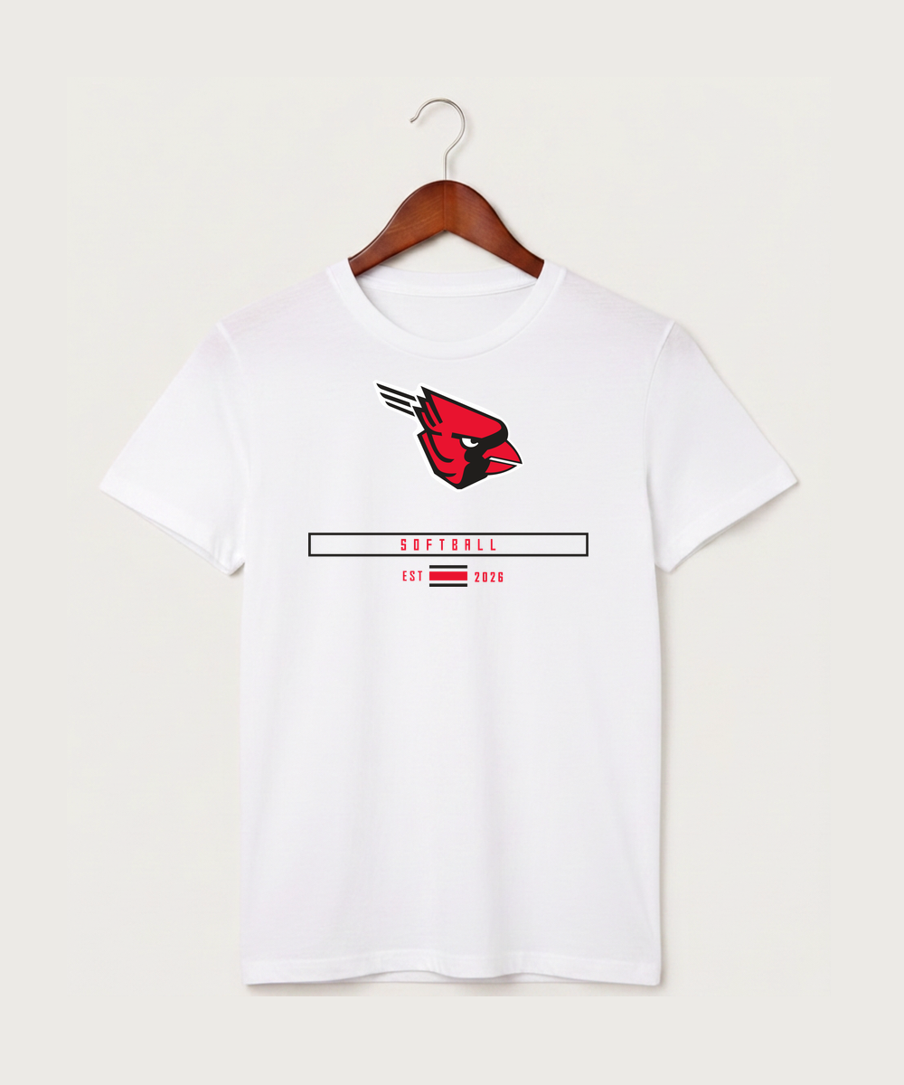 Forreston Softball - White T-Shirt - Full Front