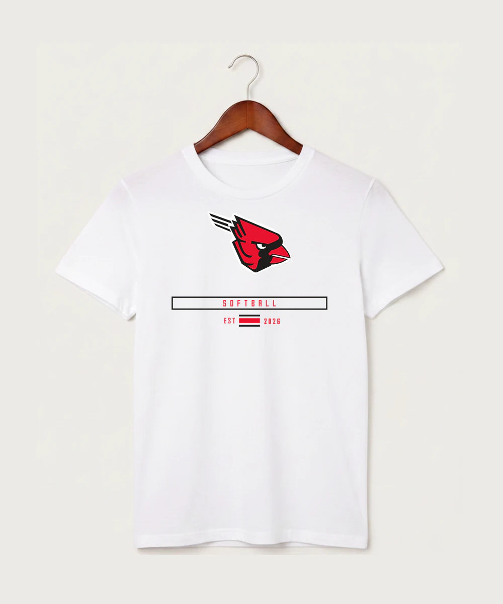 Forreston Softball - White T-Shirt - Full Front