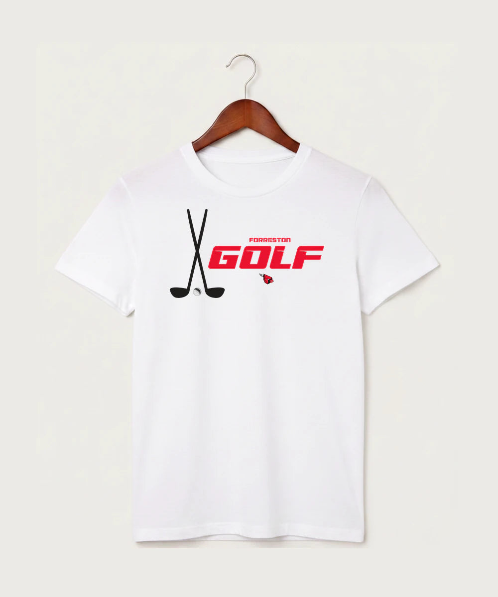 Forreston Golf - White T-Shirt - Full Front