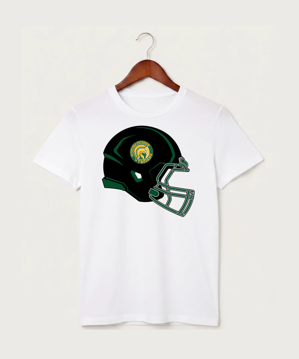Rushford Peterson High School Football (Boys) - White T-Shirt - Full Front