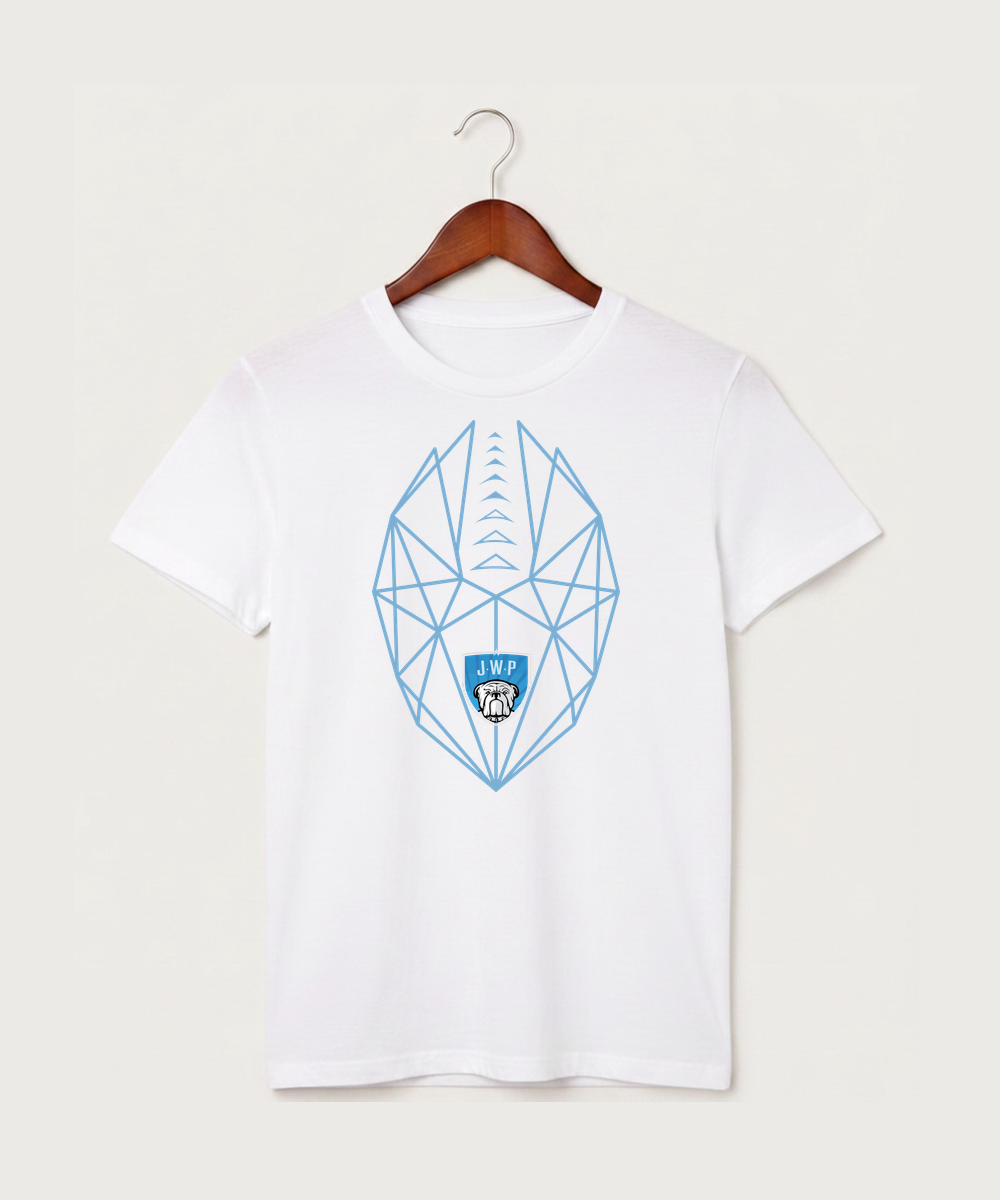 Janesville Waldorf Pemberton Football (Boys) - White T-Shirt - Full Front