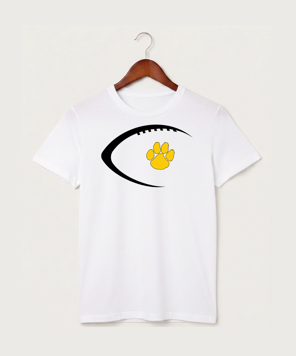 Plainview Elgin Millville H S Football (Boys) - White T-Shirt - Full Front