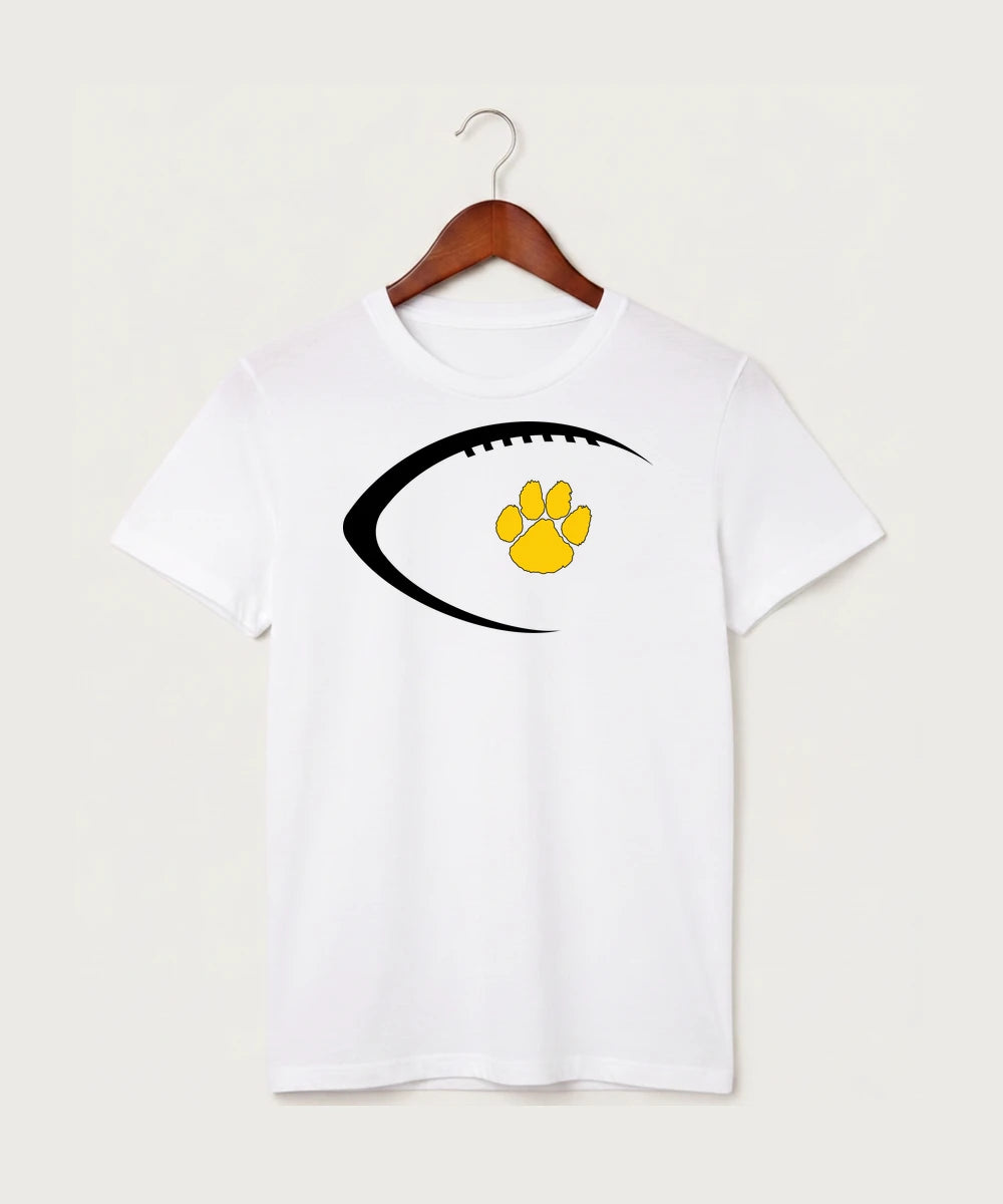 Plainview Elgin Millville H S Football (Boys) - White T-Shirt - Full Front