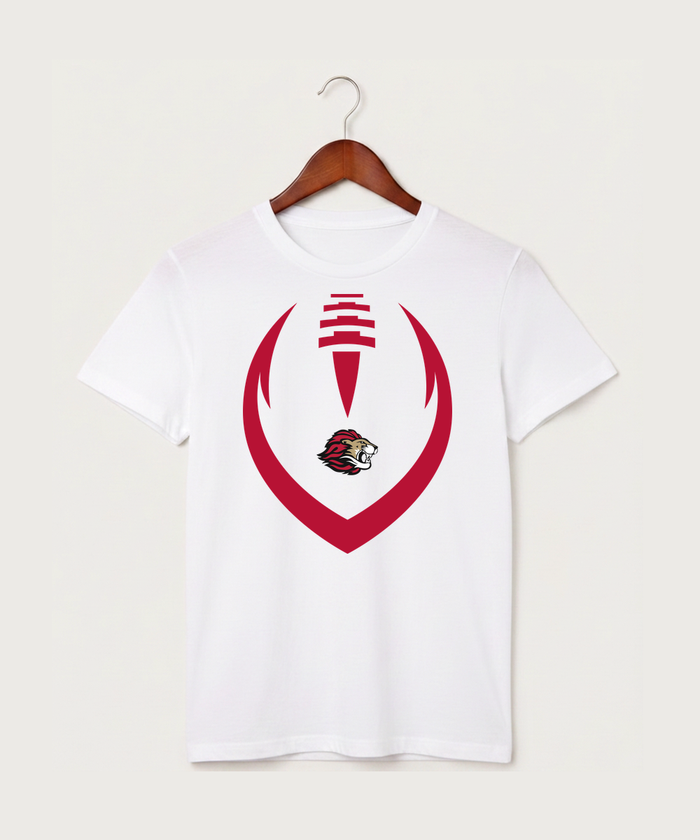 Spring Grove High School Football (Boys) - White T-Shirt - Full Front