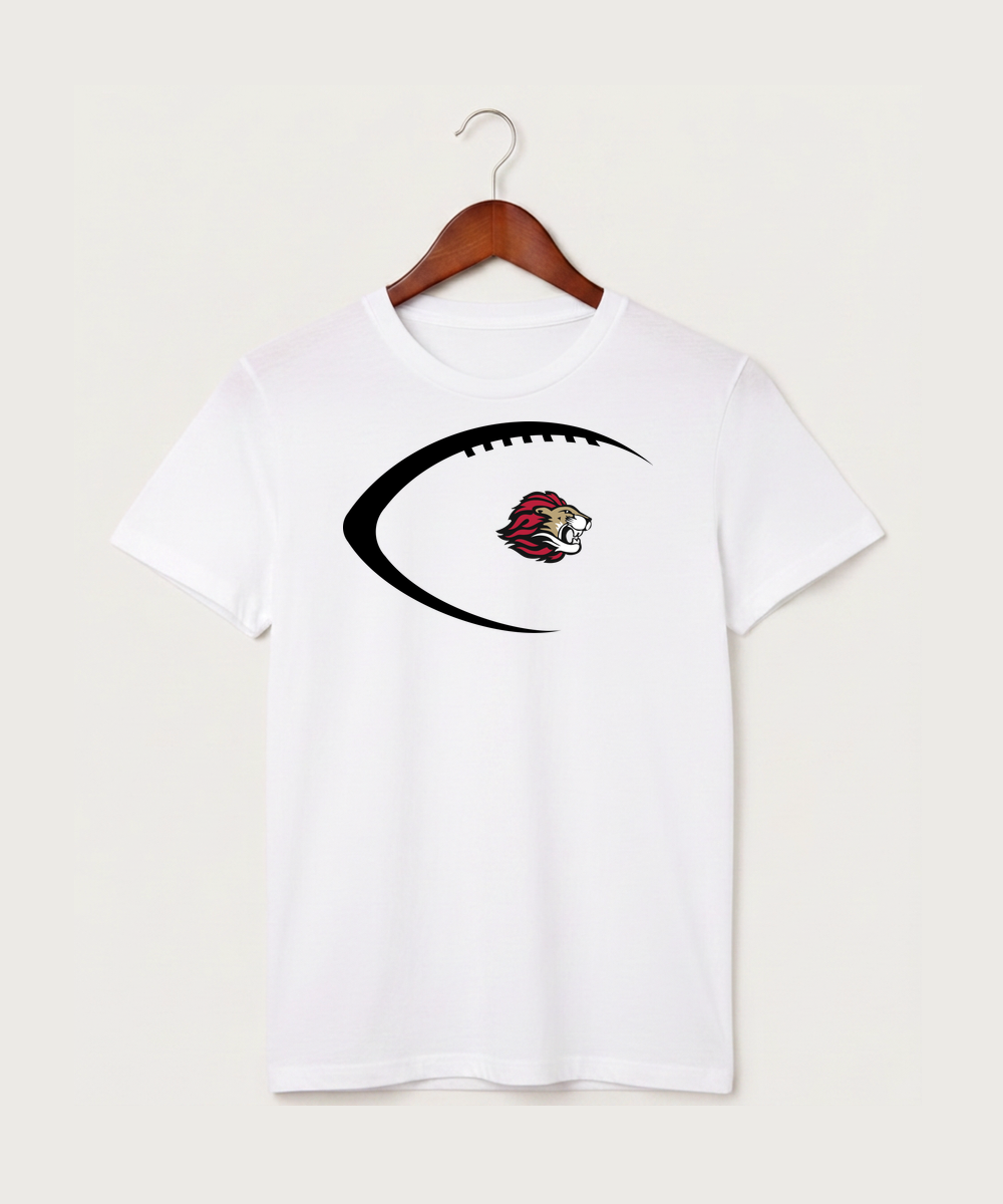 Spring Grove High School Football (Boys) - White T-Shirt - Full Front