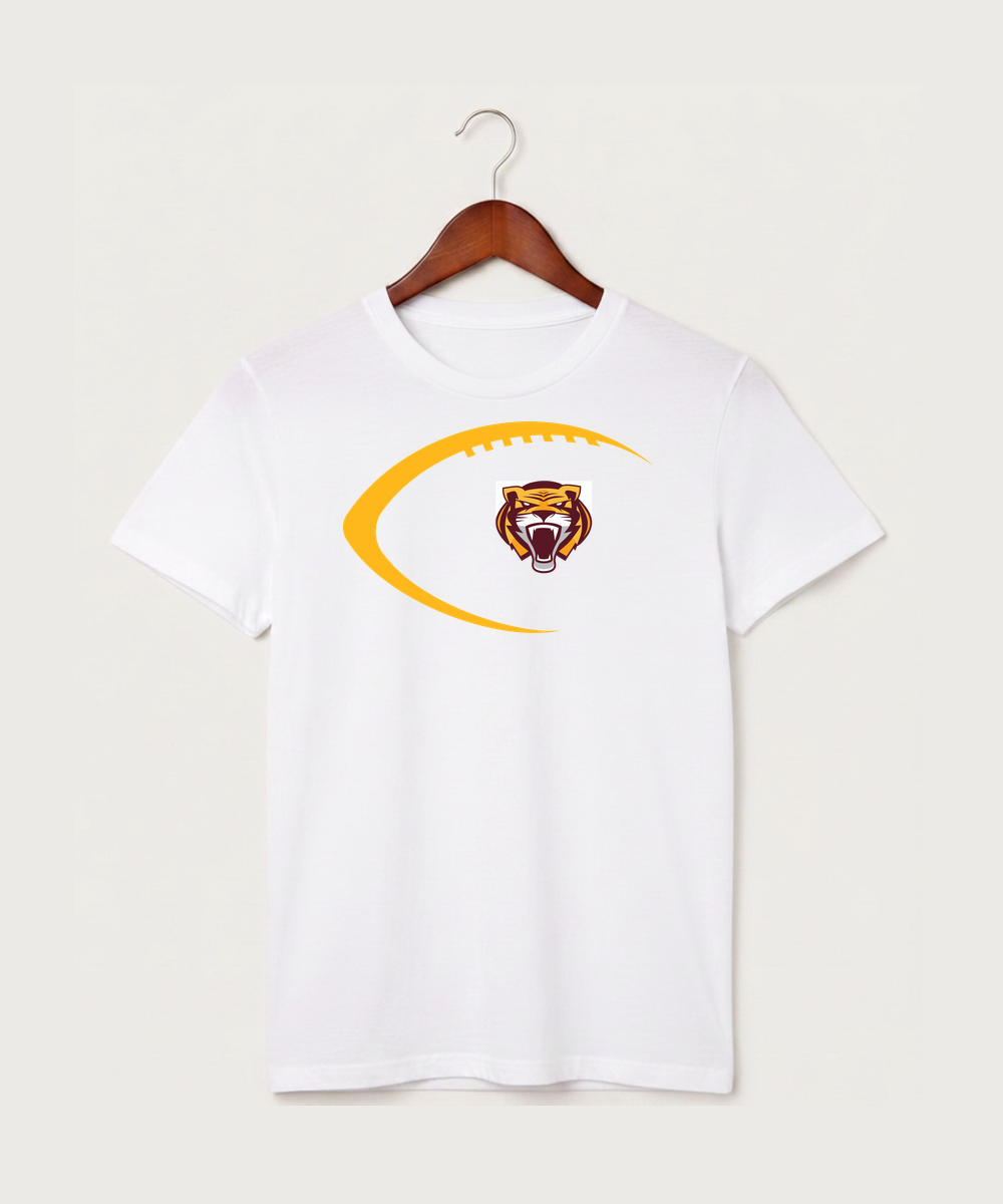 Stewartville High School Football (Boys) - White T-Shirt - Full Front