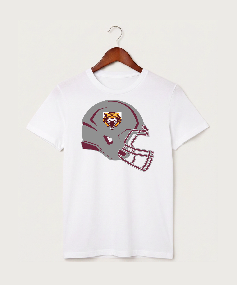 Stewartville High School Football (Boys) - White T-Shirt - Full Front