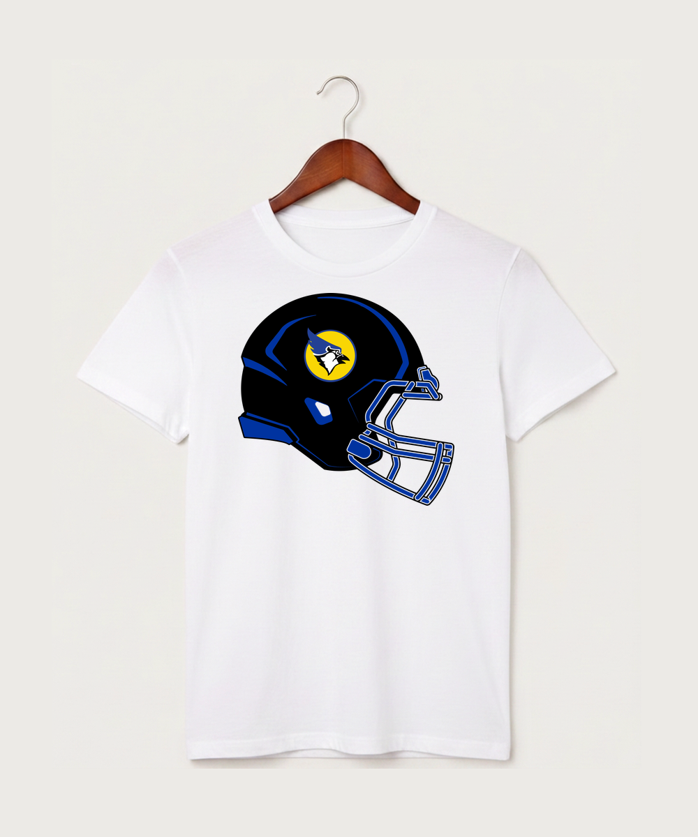 Waseca High School Football (Boys) - White T-Shirt - Full Front