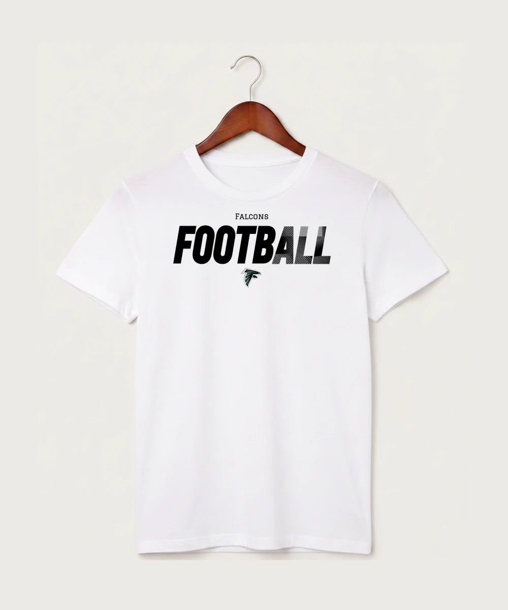 Fillmore Central High School Football (Boys) - White T-Shirt - Full Front