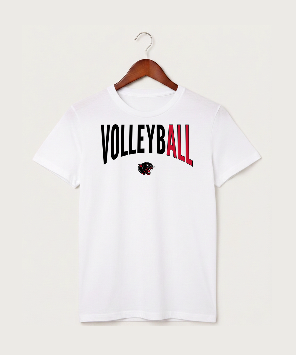 Tracy-Milroy-Balaton High School Volleyball (Girls) - White T-Shirt - Full Front
