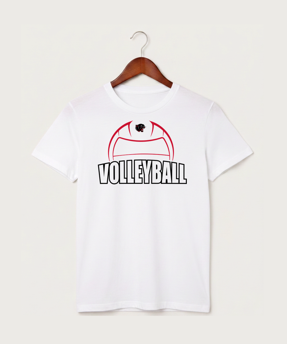 Tracy-Milroy-Balaton High School Volleyball (Girls) - White T-Shirt - Full Front