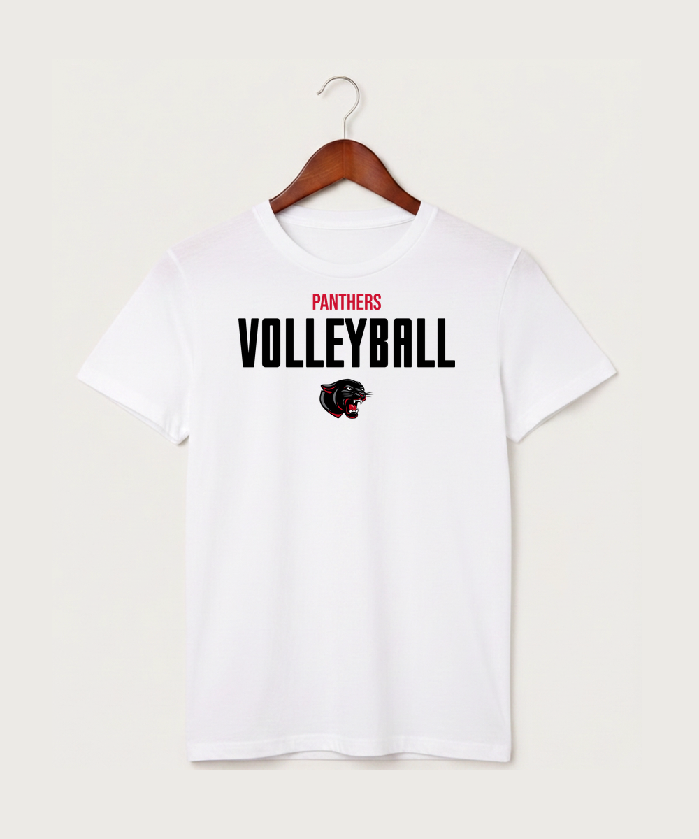Tracy-Milroy-Balaton High School Volleyball (Girls) - White T-Shirt - Full Front