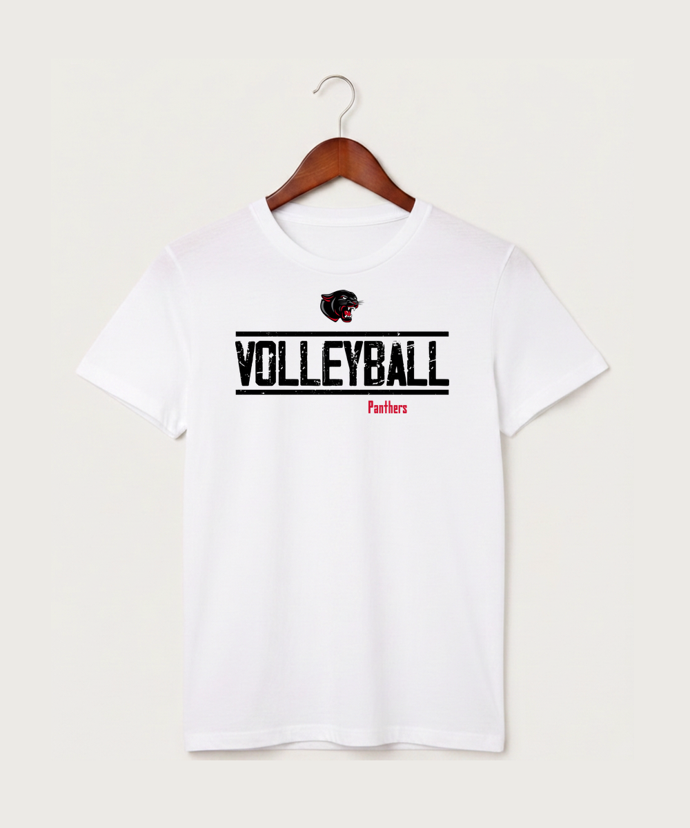 Tracy-Milroy-Balaton High School Volleyball (Girls) - White T-Shirt - Full Front